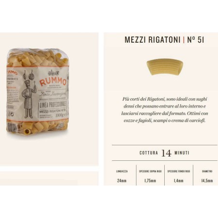 MEZZI RIGATONI 51 RUMMO PROFESS. KG.1